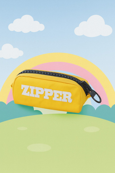 Fillikutum Large Zippered Pen Holder with Zipper Writing – Zipper Pencil Case with 6 Color Options