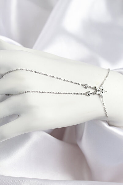 Epilons Brass Zircon Stone Star Model Silver Color Shahmeran - Tj-Sn711 Zenvi...