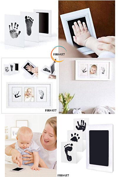 Fırsat7 Toksik Olmayan Mürekkepsiz Baskı Kiti Yenidoğan Ve 0-1 Yaş Uyumlu Beb...