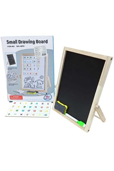 Toybox لوحة رسم للأطفال، حامل محمول، سطح طاولة خشبي للأطفال الصغار، سبورة بيض...