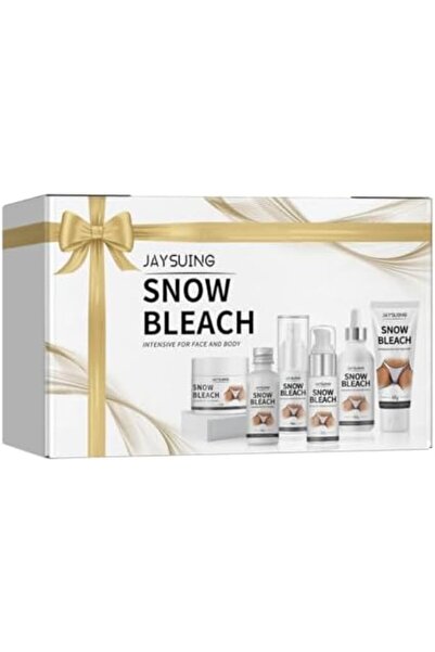 jaysuing مجموعة سنو بليتش الكاملة المكونة من 6 قطع - تفتيح البشرة للمناطق الح...