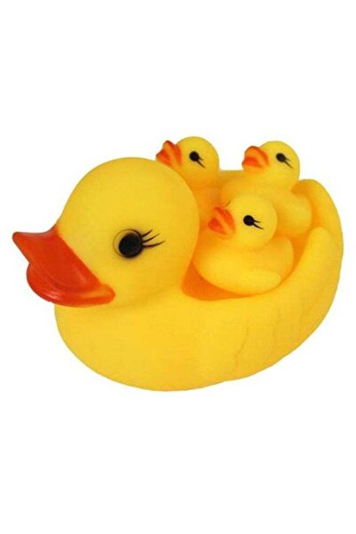 Generic 4-Piece Duck Bath Toy Set 3.2inch