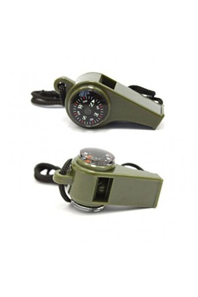 Skygo Multifunctional Whistle Compass Camping Thermometer Emergency Survival Gear Whistle
