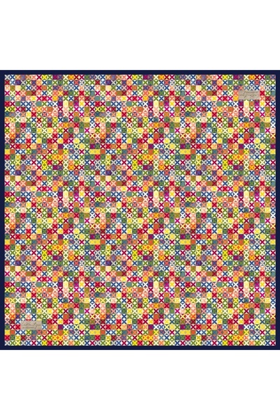 LA BOUTIQUE وشاح خريفي 2515-06 90X90