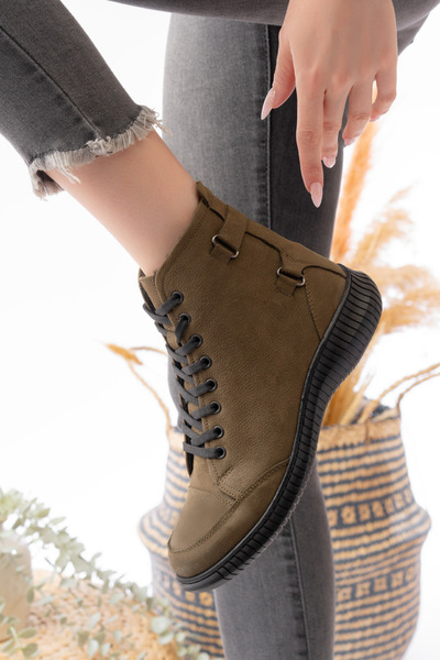 Dericalle shoes Γυναικείες μπότες από γνήσιο δέρμα