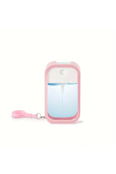mucit home Renkli 2 Adet Silikon Kılıflı Anahtarlıklı Sprey Şişesi