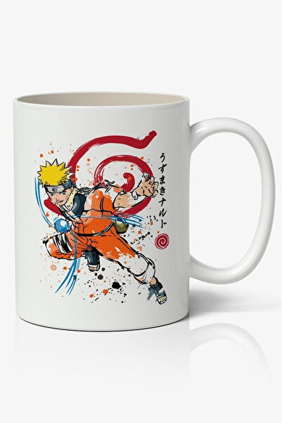 Toyaso كوب أبيض بتصميم الرسوم المتحركة ناروتو هدية لصديق الحبيب