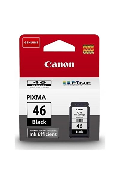 Canon Bk PG-46 Black Mürekkep Kartuşu (Orjinal)