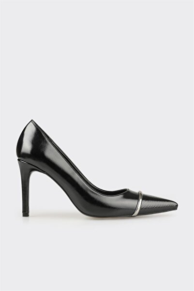 Elle Shoes Siyah Kadın Stiletto