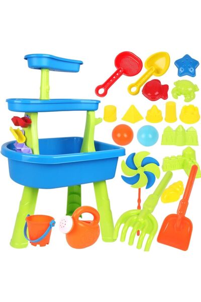 erorex Kids Water Table ，Toddlers Water Table Outdoor Toys ，Toddlers Boys Girls Water Sand Activity Tables