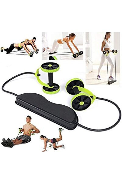 erorex حزام تحفيز العضلات 360 درجة، جهاز تمارين اللياقة البدنية المنزلي، جهاز الخطوات متعدد الاستخدامات