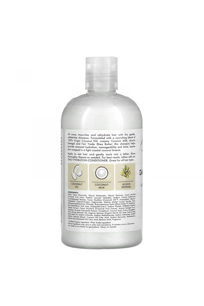Shea Moisture Daily Hydration Coconut Oil Shampoo from Shea Moisture, 384ml