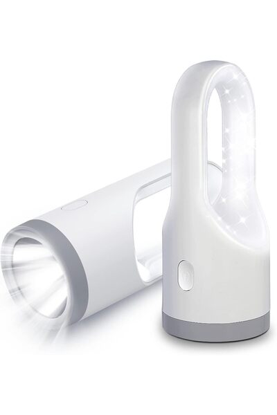 erorex مصباح يدوي قابل لإعادة الشحن على شكل حرف U بقوة 1000 لومن LED و4 أوضاع IPX5