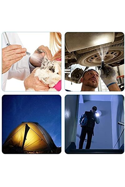 erorex Diagnostic Medical Penlight Mini Reusable LED Penlight Flashlight Pen Torch Torch Doctor Nurse EMT