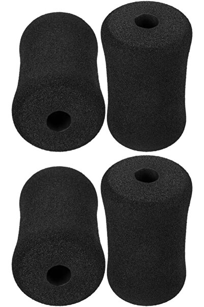 erorex 4pcs Leg Extension Machine Covers Foam Foot Pads Roller Buffer Tube Cover Gym Exercise Machine