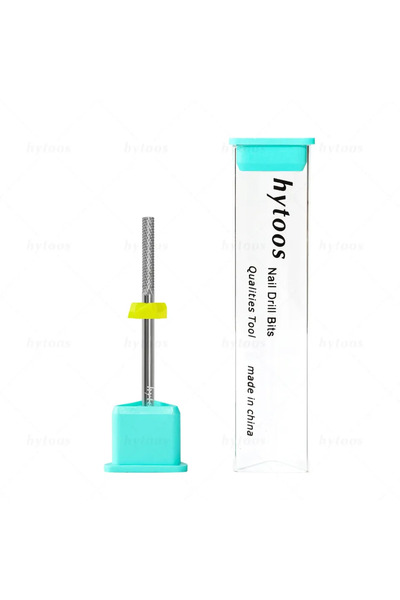 Choice1 X Fine - XF HYTOOS Top Cut Mini Barrel Nail Drill Bits Carbide Cuticle Clean Nail Bit Remove Ornamen