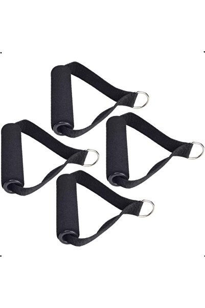 erorex Exercise Handle Cable Machine Handle Strength Trainer 4Pcs Heavy Duty Fitness Handle Pull Down Home