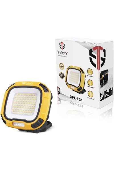 erorex كشاف LED CPL T31 - ضوء قابل لإعادة الشحن بقوة 4000 مللي أمبير في الساعة ومخرج متعدد الألوان ووضع SOS وسطوع قوي