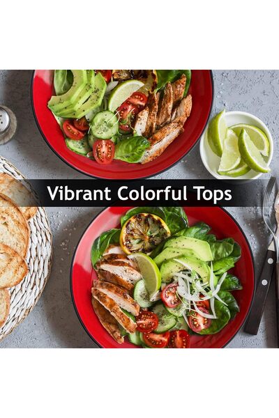 erorex 6 X 26 Cm Plate/Dinner Plate Set Stoneware Ceramic Tableware Set Le Papillon Collection