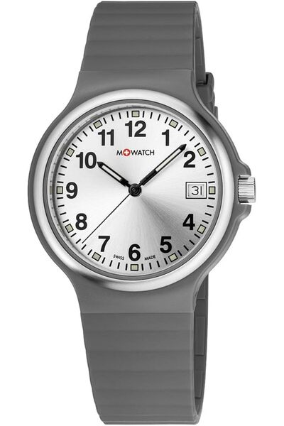 erorex Swiss Made Maxi 38 Analog Silver Dial Men's Watch WYM.35280.RH
