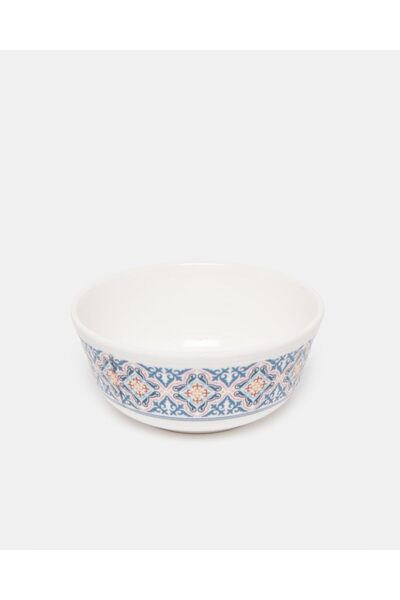 erorex White Geometric Dinner Set (20 Piece), Multicolor, One Size