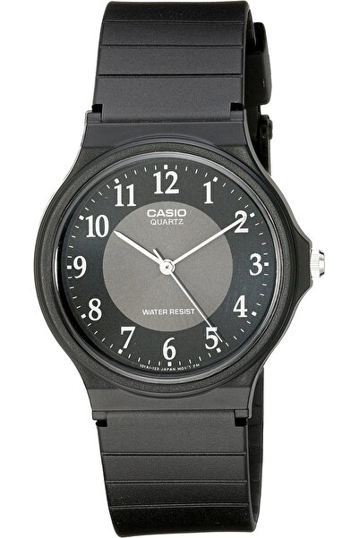 erorex ساعة كوارتز تناظرية من سلسلة Mq24 للرجال مقاومة للماء بهيكل من الراتنج وسوار من الراتنج وزجاج من الراتنج وثلاثة عقارب