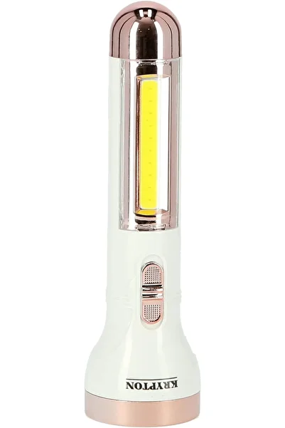 erorex KNFL5126 Rechargeable Flash Light WHITE