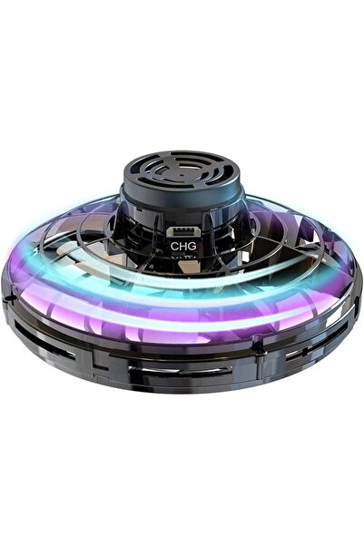 erorex Flynova Ufo Fingertip Upgrade Flight Gyro Flying Spinner Black