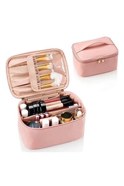 Choice حقيبة تخزين أدوات الزينة المقاومة للماء من مادة البولي يوريثان كبيرة ا...