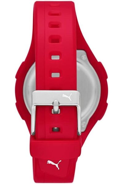 erorex 3 LCD Red Polyurethane Watch