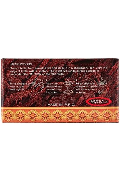 Alsaqer Bakhoor Charcoal-80 Pieces | Charco lite Bakhoor Charcoal | Long Lasting for Bakhoor and Inc