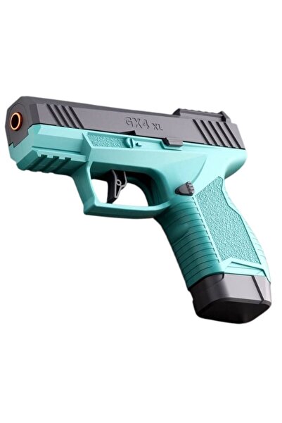 LEIBOO Glock GX4 toy pistol, manual loading, with tube extraction, 20 soft bullets, 8+, Al