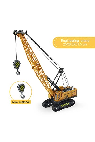 Choice1 رافعة 9 أنماط من سبائك الهندسة شاحنة مصبوبة لعبة سيارة نموذج بناء كلا...