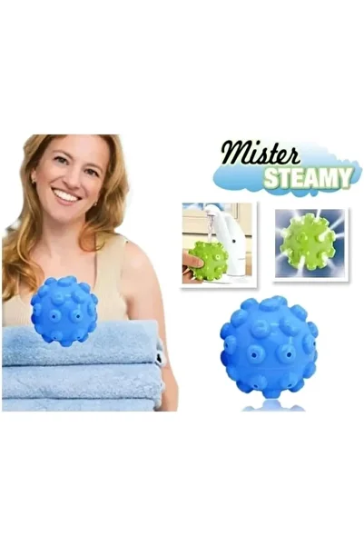 STOREMAX Sellbuyst Steamy Steam Laundry Dryer and Ironing Balls (2-Pack) Trendy 266450