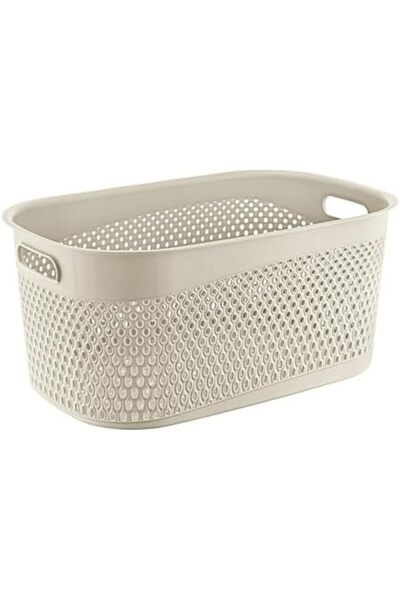 STOREMAX Sellbuyst Katre Laundry Basket 35 Lt Latte Trendy 266450