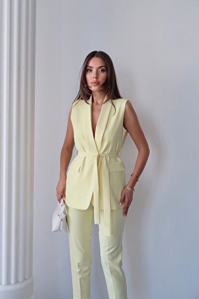 Swass Violet Belted Vest
