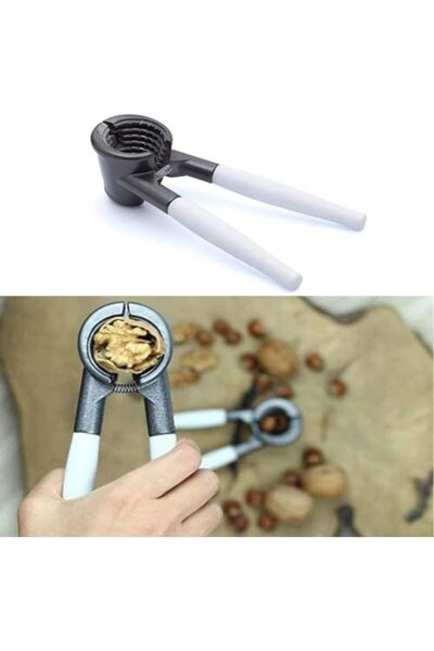 STOREMAX Sellbuyst Boy Cast Walnut Cracker Plastic Handle, Durable Cast Walnut Cracker for Hazelnuts and Walnuts