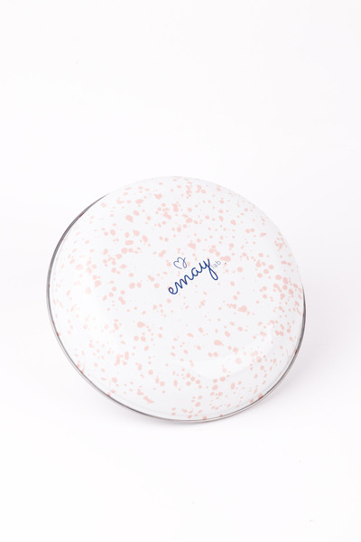 EMAYlab Speckles Bowl Plate - Bowl Bowl - Salad Bowl - Presentation Bowl 21cm