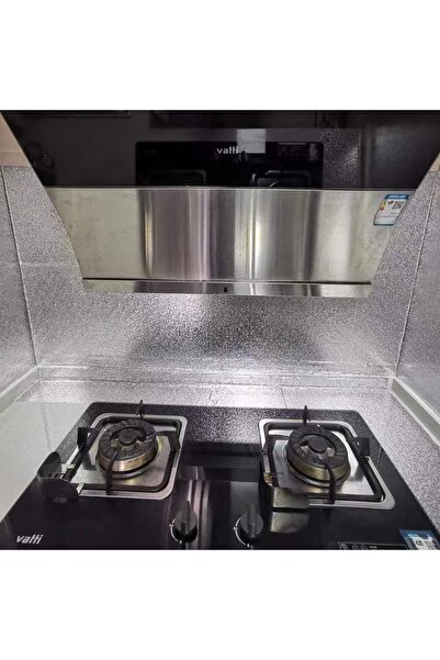 sonx Rulo Gümüş Alüminyum Folyo Duvar Kağıdı, Kendinden Yapışkanlı , Su Geçirmez Folyo 2 mt x 60 cm