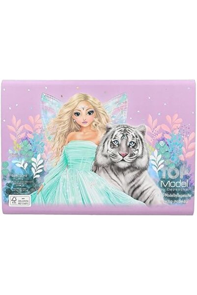 STOREMAX Sersashop 12708 Topmodel Fantasy Tiger - Letter Paper Set, 3 Designs and 24 m Inside Each Envelope