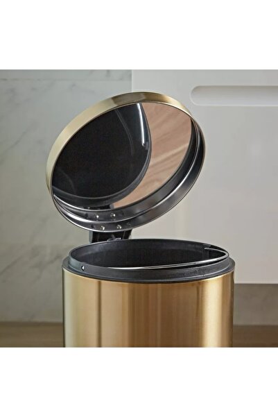 Generic Metallic Step Waste Bin - 12 L