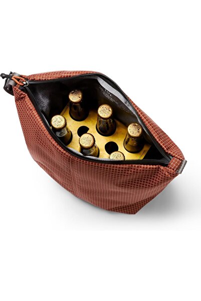 Bellroy Lite Cooler Caddy 10 liter insulated soft cooler bag with waterproof lining built-in bottle