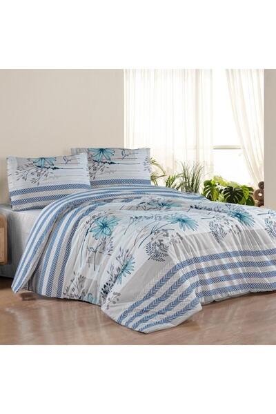 Cotton Eva Σετ Παπλωματοθήκης Μονό Μοτίβο Κατηγορίας Πρώτης Κατηγορίας Mona