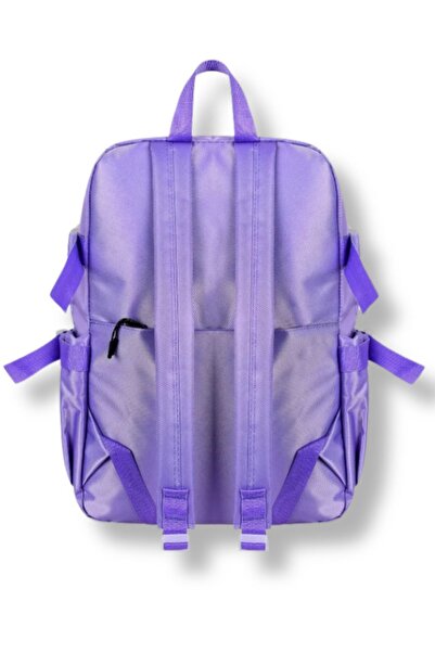 ZUZUNGA Kawaii Korean Style Multi-Eyed Plush Bear Detailed School - Backpack