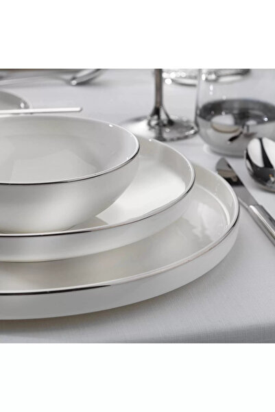 Schafer Adel Platin 56 Parça 12 Kişilik Yemek Takımı