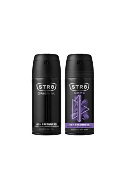 str8 Pachet deodorant spray Original 150ml + spray Game 150ml