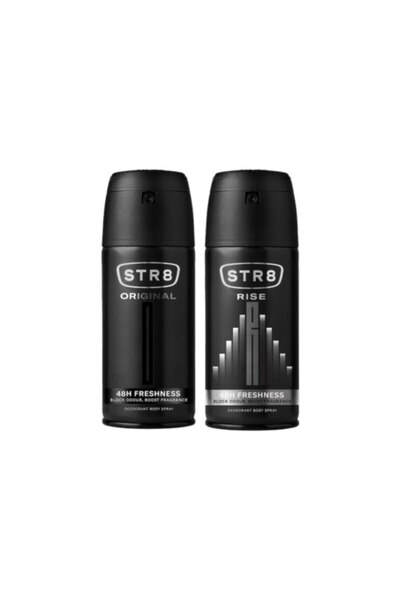 str8 Pachet deodorant spray Original 150ml + spray Rise 150ml