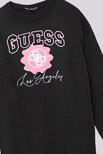 Guess BG Store Kız Çocuk Siyah Elbise