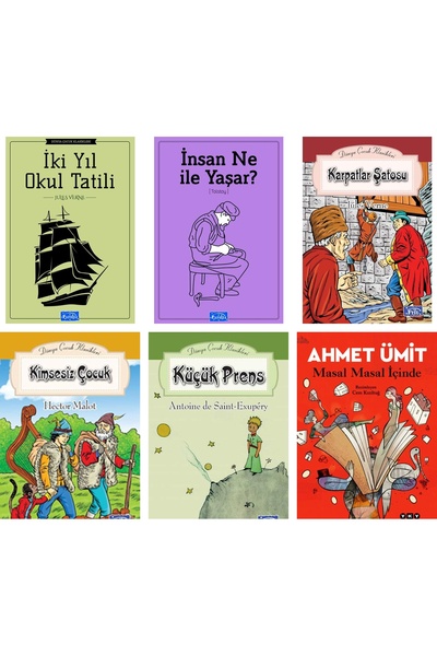 Parıltı Yayınları Ortaokul Okuma Seti Masal Masal İçinde