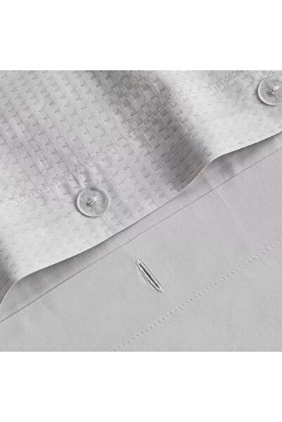 Generic Eternity Cotton Percale 325 Thread Count 3-Piece Queen Duvet Cover Set - 200x200 cm